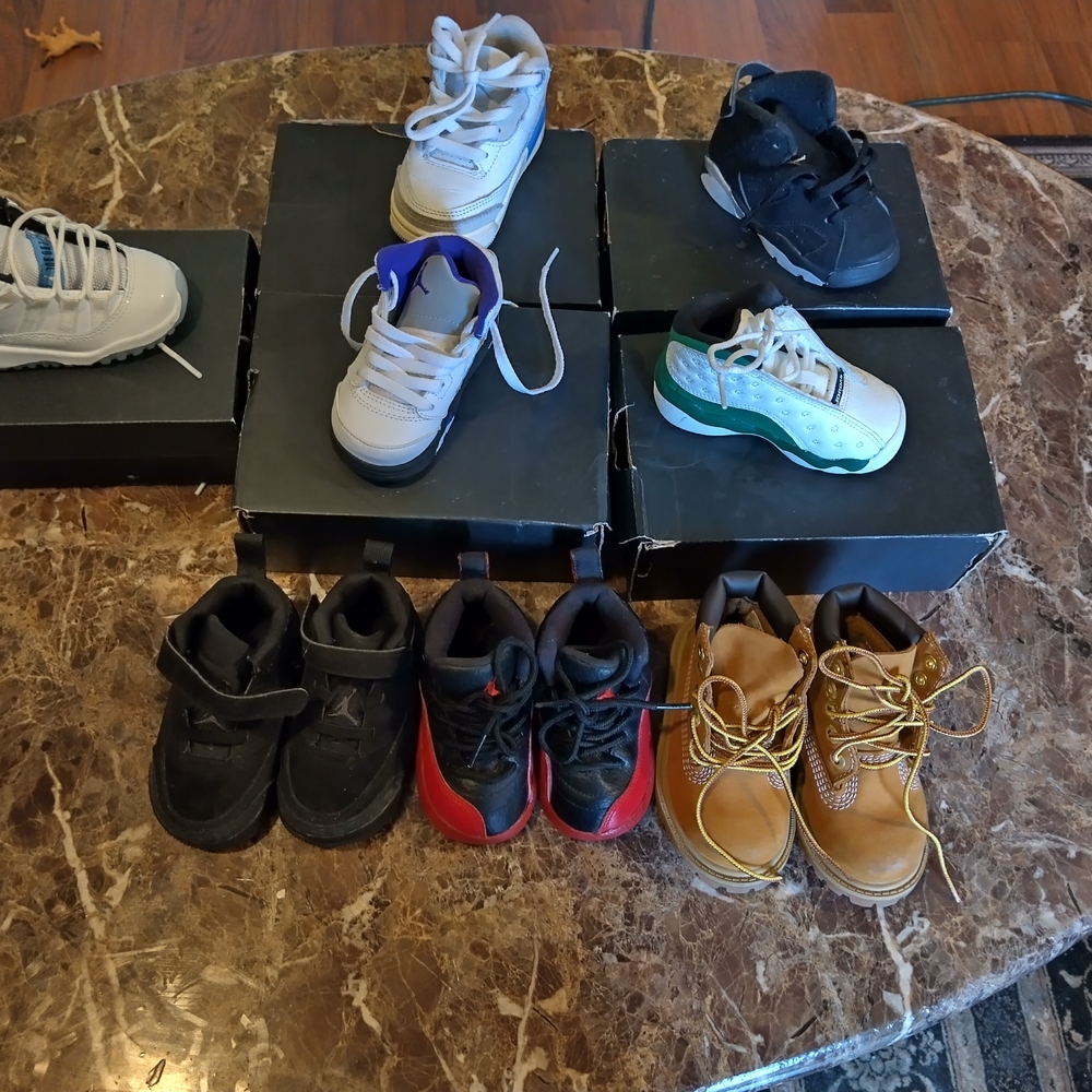 Variety Of Jordans And Timberlands (Read Details)